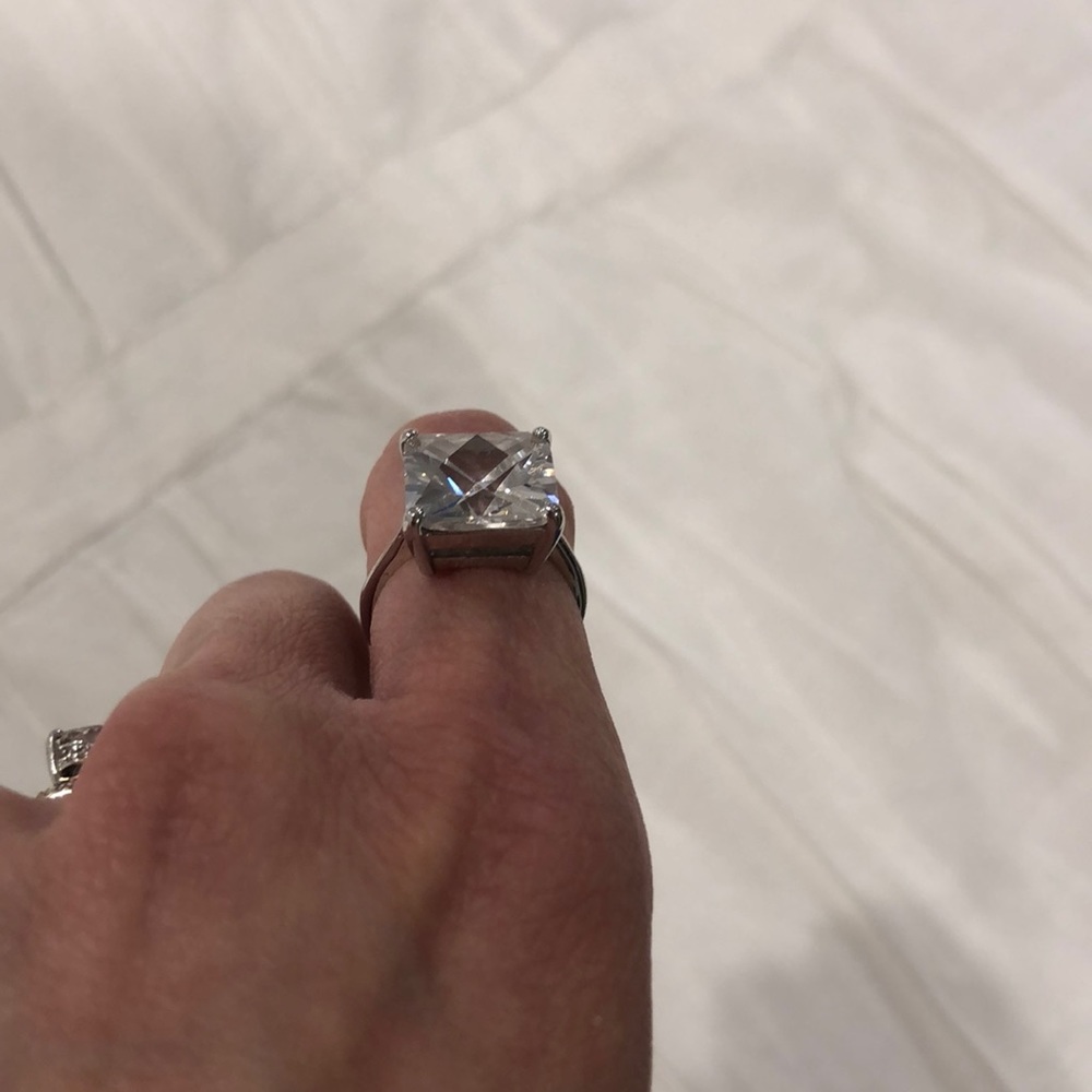 Gold Dipped Cubic Zirconia Ring - image 4